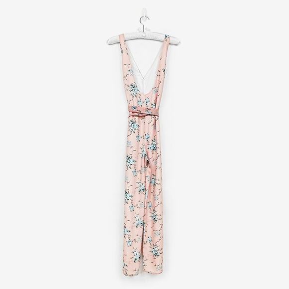 LPA Alina Jumpsuit Size XS Margit Floral Pink Pastel Soft Girl Coquette Romantic - Picture 2 of 4